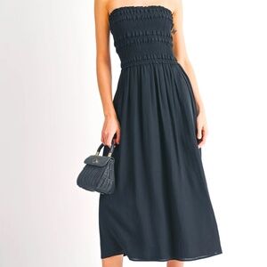 Judy Sleeveless Smocked Dress